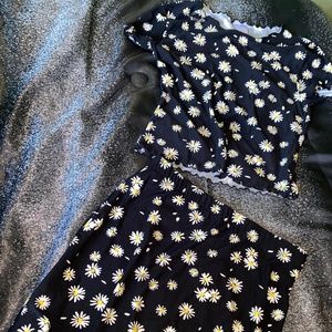 Two piece skirt and top